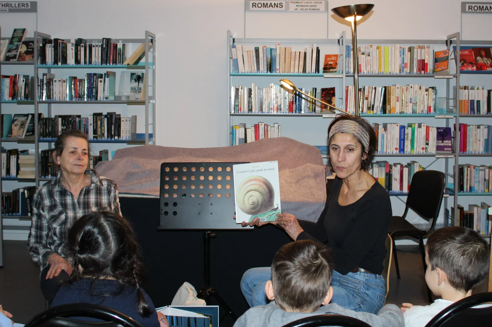 Nuit de la lecture à la bibliothèque